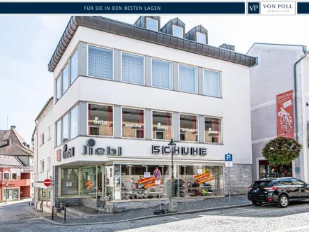 Aussenansicht - Haus kaufen in Bad Kötzting - Wohn- und Geschäftshaus im Herzen von Bad Kötzting