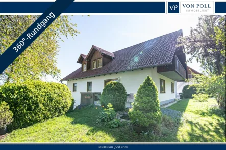 Aussenbereich - Wohnung kaufen in Rettenbach - Gepflegte Wohnung mit Gartenabteil und Garage in ruhiger Lage zu verkaufen