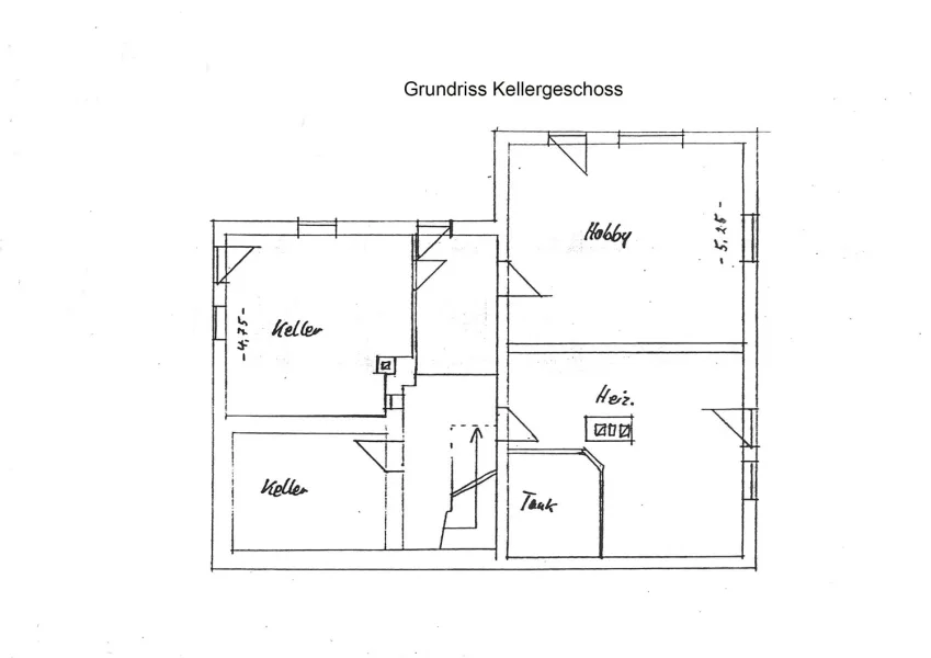 Grundriss Kellergeschoss