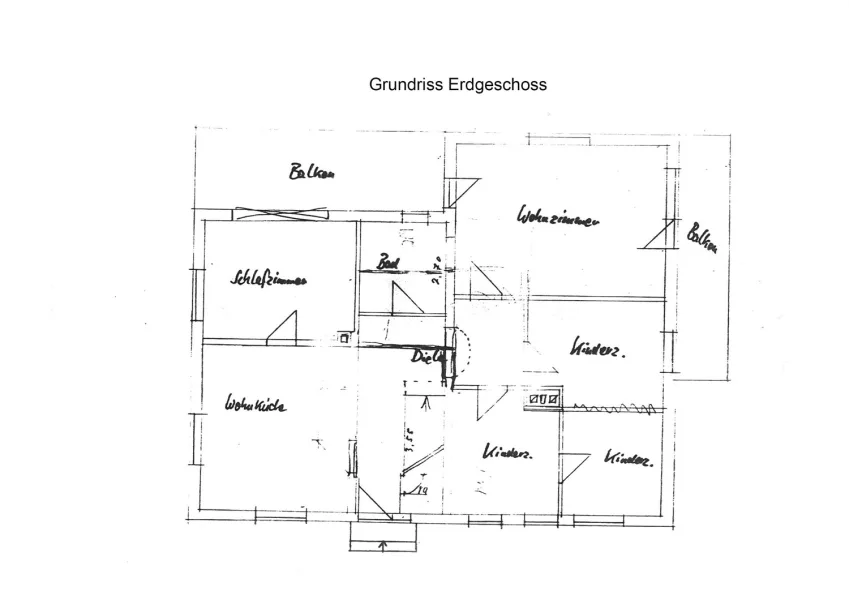 Grundriss Erdgeschoss