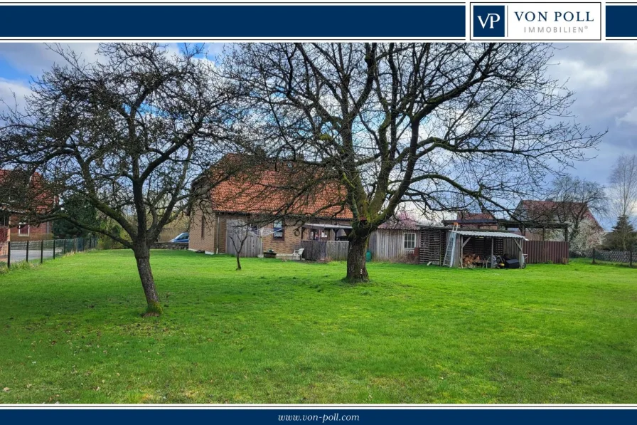 Titelbild - Haus kaufen in Bad Fallingbostel / Dorfmark - Großes Grundstück mit Haus für Visionäre