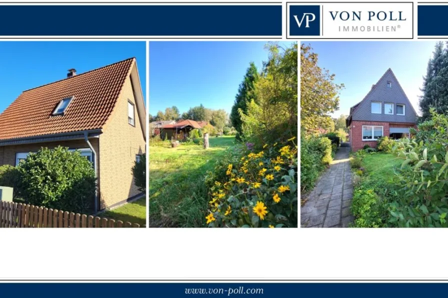 Speckenmoor_Collage_mit Rand - Haus kaufen in Munster - Zwei separate Häuser auf einem Grundstück