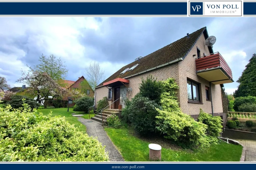Titelbild - Haus kaufen in Fallingbostel / Dorfmark - Einfamilienhaus mit Einliegerwohnung in Dorfmark