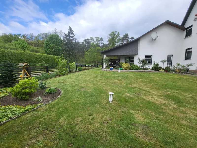 Blick zur Terrasse