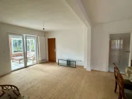 Wohnbereich im Erdgeschoss Altbau