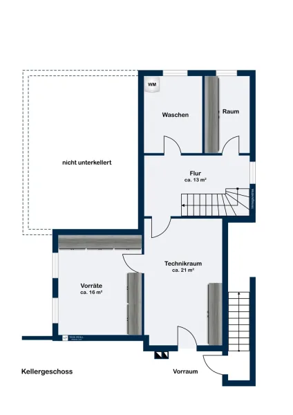 Vordere Wohneinheit KG