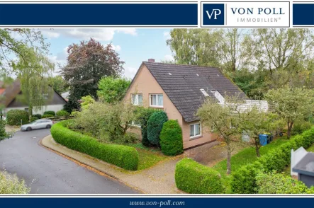  - Haus kaufen in Aurich - Von herrlichem Grün umwachsenes Einfamilienhaus in zentraler Lage
