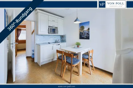 Titelbild - Wohnung kaufen in Wittmund - Charmante Dachgeschosswohnung in Traumlage in Carolinensiel!