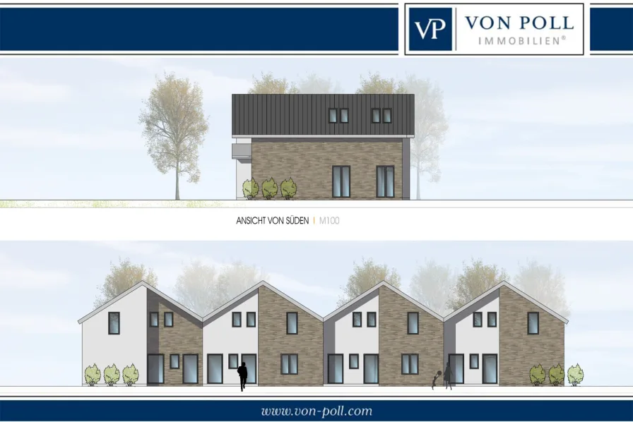 titel - Wohnung kaufen in Friedeburg - Wohnen im Zentrum von Friedeburg - Effiziente Neubauwohnung im Dachgeschoss