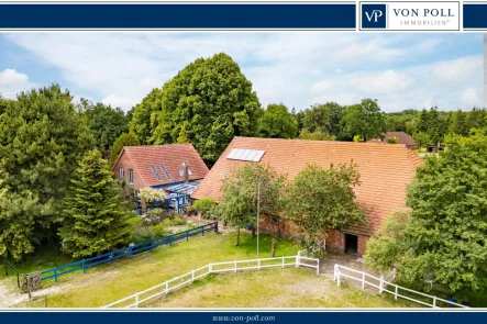 Titelbild - Haus kaufen in Wittmund - Einzigartiges Landhaus mit Pferdehaltung in Wittmund/Ardorf