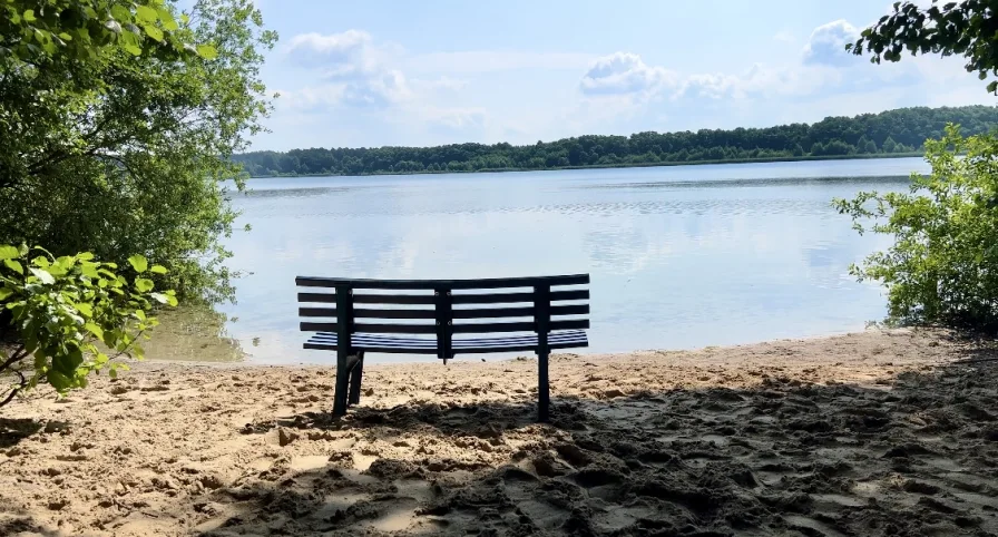 Badestelle am Ziestsee