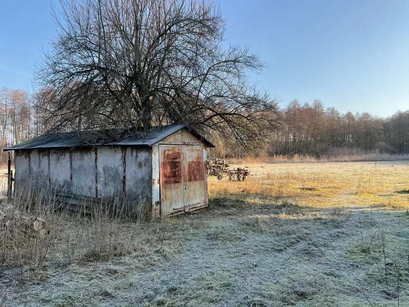 Unbenutzte Garage