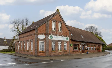 Außenaufnahme - Haus kaufen in Wangerland - Neubauprojekt 5 plus 8 Wohnungen und Waddewarder Hof