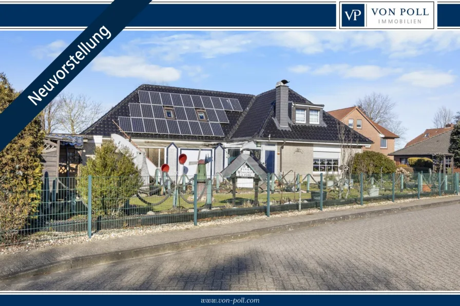 Außenansicht - Haus kaufen in Wangerland Hooksiel / Hooksiel - Charmantes Einfamilien-/Mehrgenerationenhaus oder Kapitalanlage in Hooksiel – vielseitig nutzbar!