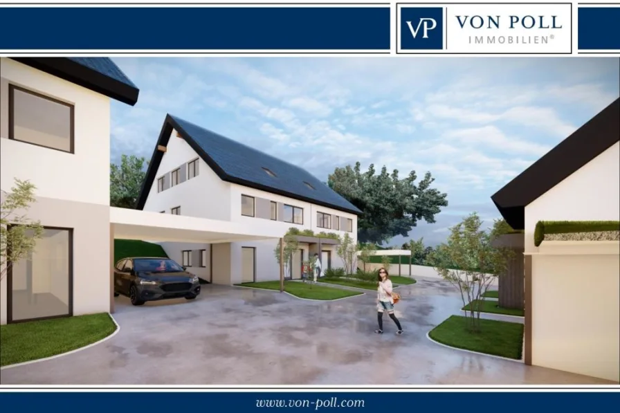 Titelbild - Haus kaufen in Mörlenbach - Effiziente Doppelhaushälfte mit Top-Ausstattung