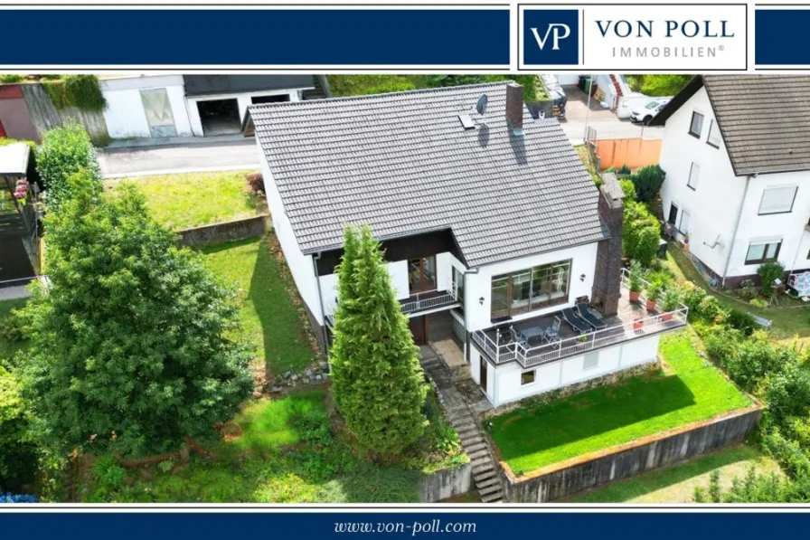Titelbild - Haus kaufen in Gorxheimertal - Einfamilienhaus mit traumhaftem Ausblick