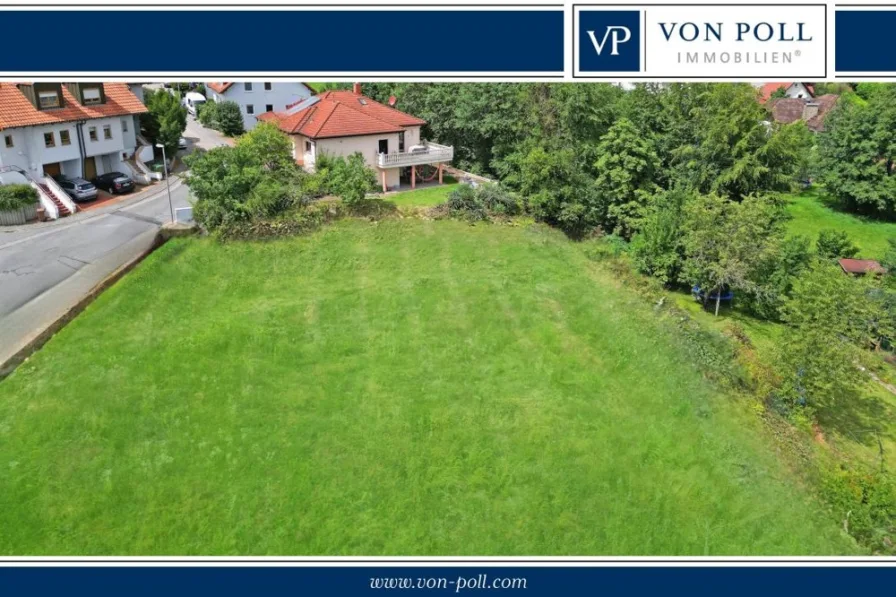 Titelbild - Grundstück kaufen in Mörlenbach - Baugrundstück in grüner Idylle