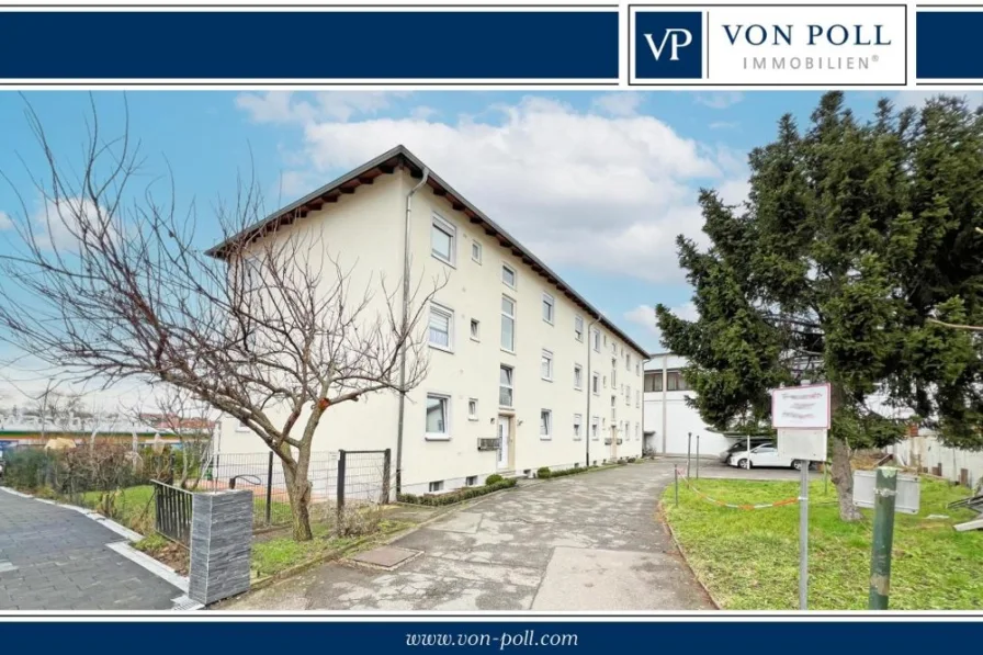 Titelbild - Wohnung kaufen in Weinheim - Gemütliche Eigentumswohnung in zentraler Lage