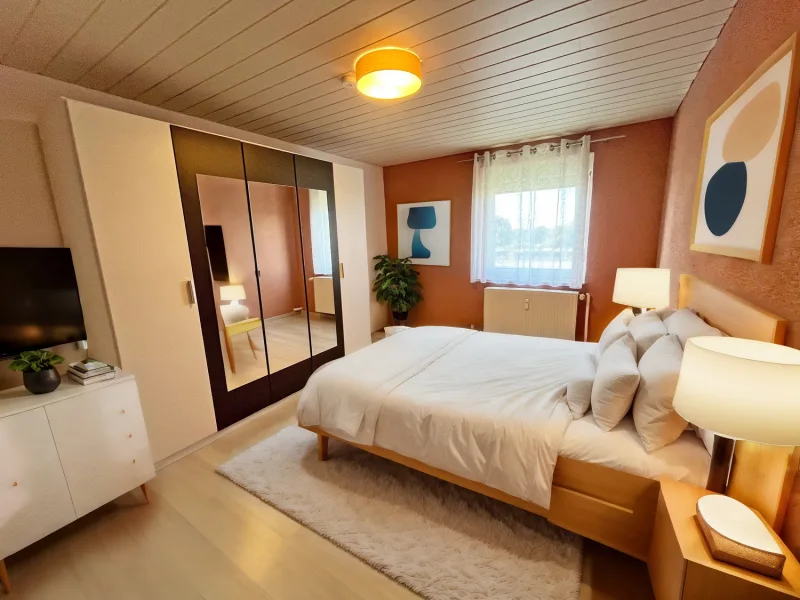 Schlafzimmer Visualisierung