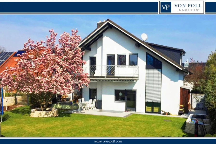 Titel - Haus kaufen in Weinheim - Modernes Haus mit Gartenparadies und Einliegerwohnung