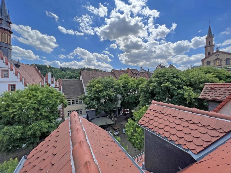 Ausblick auf den  Marktplatz