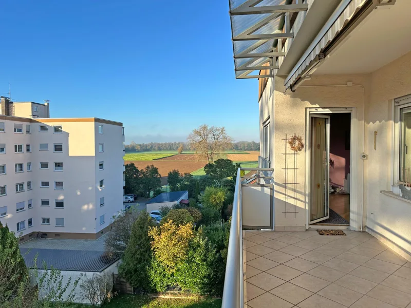 Balkon mit Aussicht