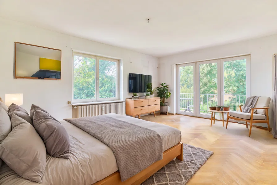 Schlafzimmer Homestaging