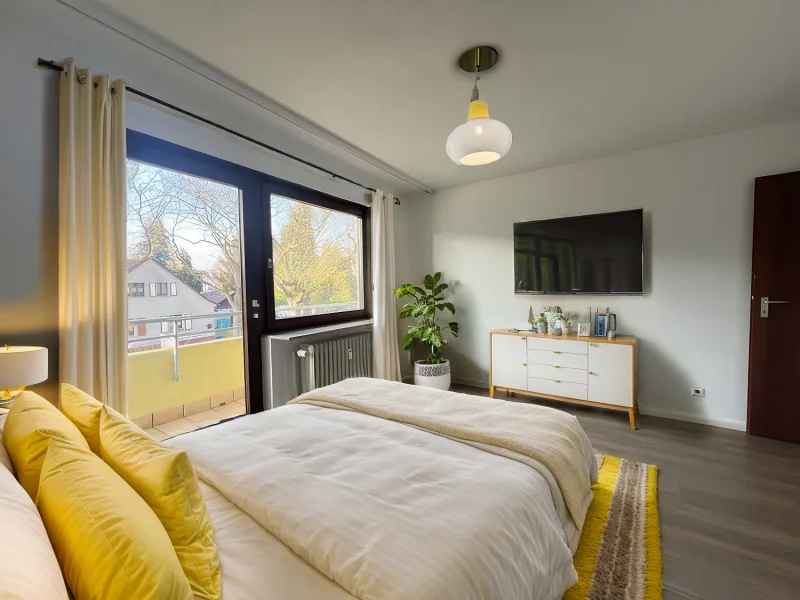 Schlafzimmer Homestaging