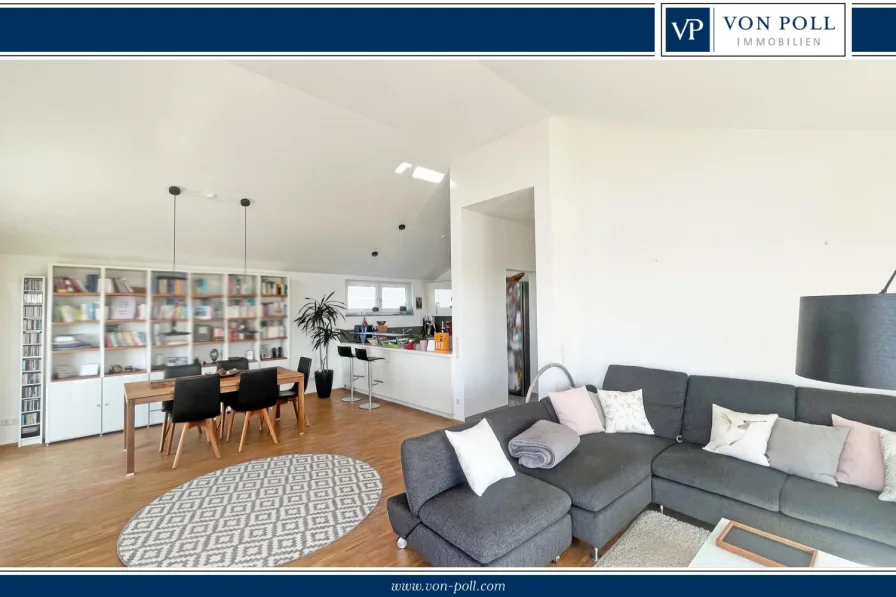 Titelbild - Wohnung mieten in Weinheim - Ihr Traum-Penthouse in Weinheim – Luxus und Eleganz auf einer Ebene!