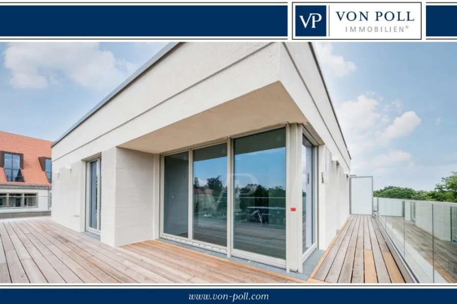 - Wohnung kaufen in Berlin - Exklusives Wohnen am Wasser: Luxus-Dachgeschosswohnung mit weitläufiger Terrasse