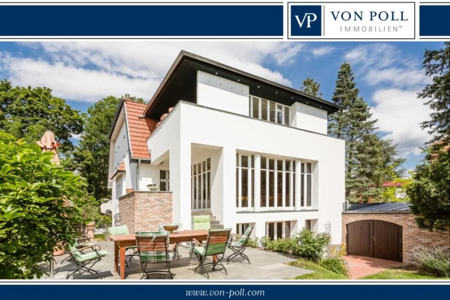  - Haus kaufen in Berlin - Jugendstil trifft Moderne - Bezugsfreie Villa im historischen Wannsee