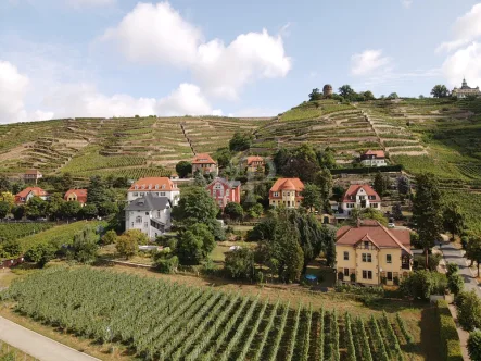 Unser schönes Radebeul - Haus kaufen in Radebeul - *Traumblick über das gesamte Elbtal*