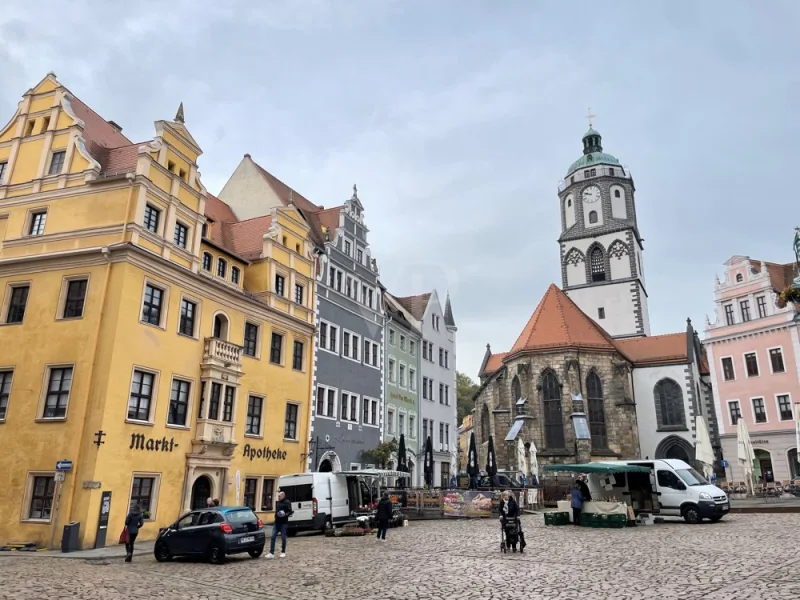 Blick auf den Markt