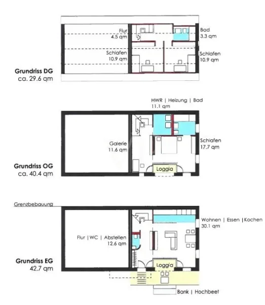 Grundrisse Konzeptplanung