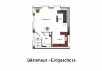 Gästehaus-Erdgeschoss