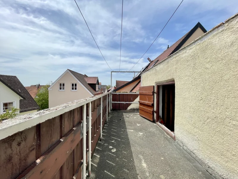 Dachterrasse mit Südausrichtung