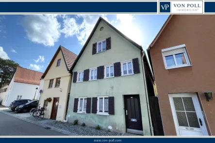 Titelbild - Haus kaufen in Nördlingen - Historische Substanz, modernes Potenzial - Sanierungsobjekt im Herzen der Nördlinger Altstadt