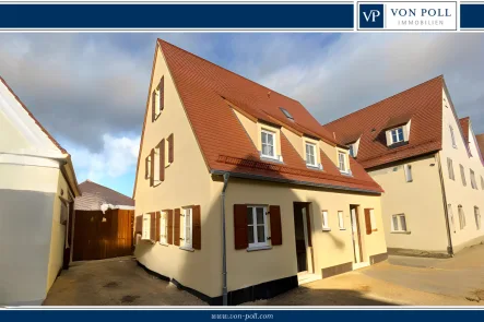  - Wohnung mieten in Nördlingen - Neubau zum Erstbezug in der Altstadt - 2,5-Zi-Maisonette-Wohnung mit Terrasse und PKW-Stellplatz