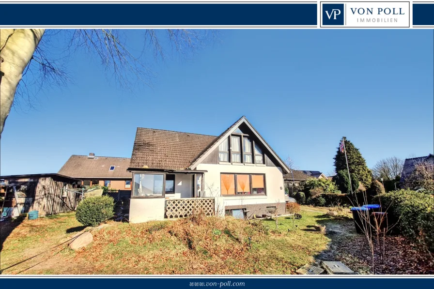 Titelbild - Haus kaufen in Horneburg - Zweifamilienhaus mit Potenzial und großzügigem Grundstück in guter Lage