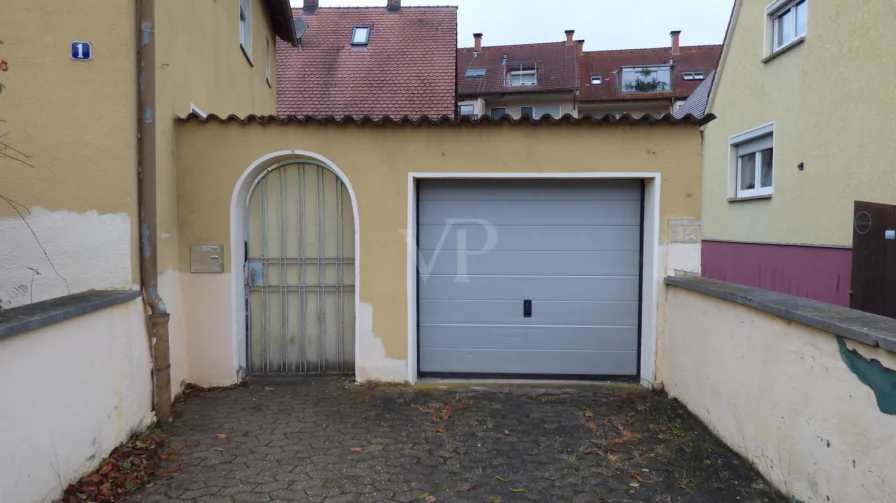 Außenansicht Garage