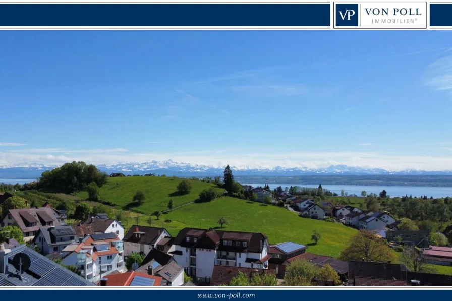 Titelbild - Haus kaufen in Daisendorf - See- und Bergpanorama in absolut ruhiger Höhenlage