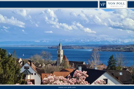 Titelbild - Wohnung kaufen in Überlingen - *Penthouse de Luxe* Panoramablick über den Bodensee & Alpenkette