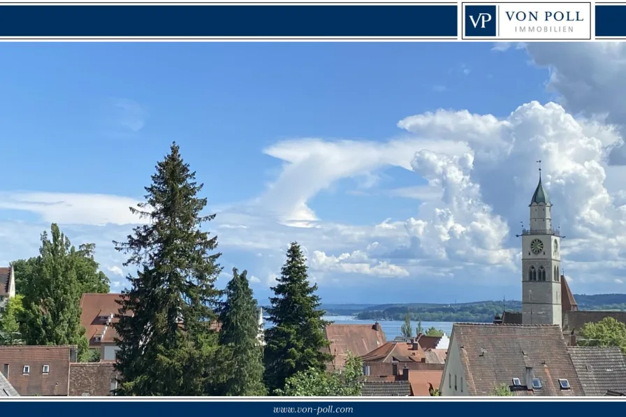 Titelbild - Wohnung kaufen in Überlingen - Eleganz und Komfort: Wohnsitz mit Privat-Aufzug & Blick auf die Altstadt von Überlingen