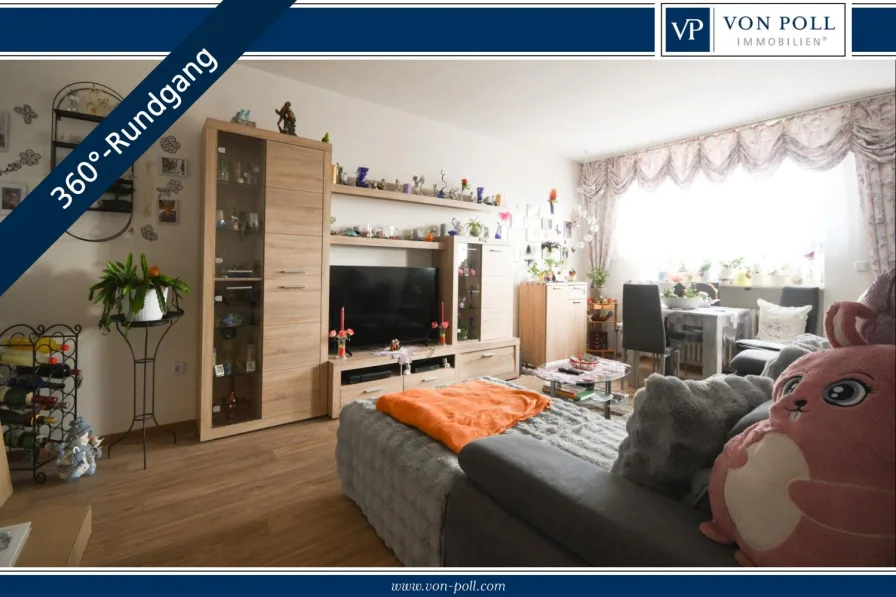 Titelbild - Wohnung kaufen in Fürth - VON POLL | Kapitalanlage in Fürth-Ronhof: 2-Zimmer Wohnung inklusive Stellplatz