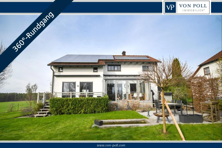 Einfamilienhaus Mittelhembach - Haus kaufen in Schwanstetten - VON POLL | Zeitloses Traumhaus auf dem Land