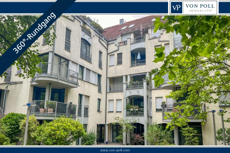 4-Zimmer-Maisonette-Wohnung - Wohnung kaufen in Stein - VON POLL | Maisonette-Wohnung mit Panoramablick und mehreren Balkonen