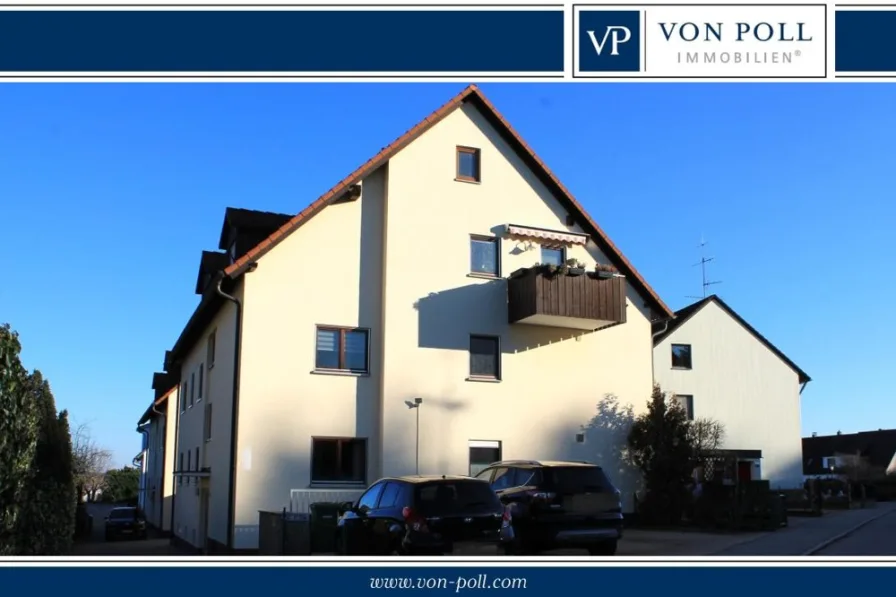 Titelbild - Wohnung kaufen in Rednitzhembach - Gemütliche 2-Zimmer-Wohnung mit viel Tageslicht in Rednitzhembach