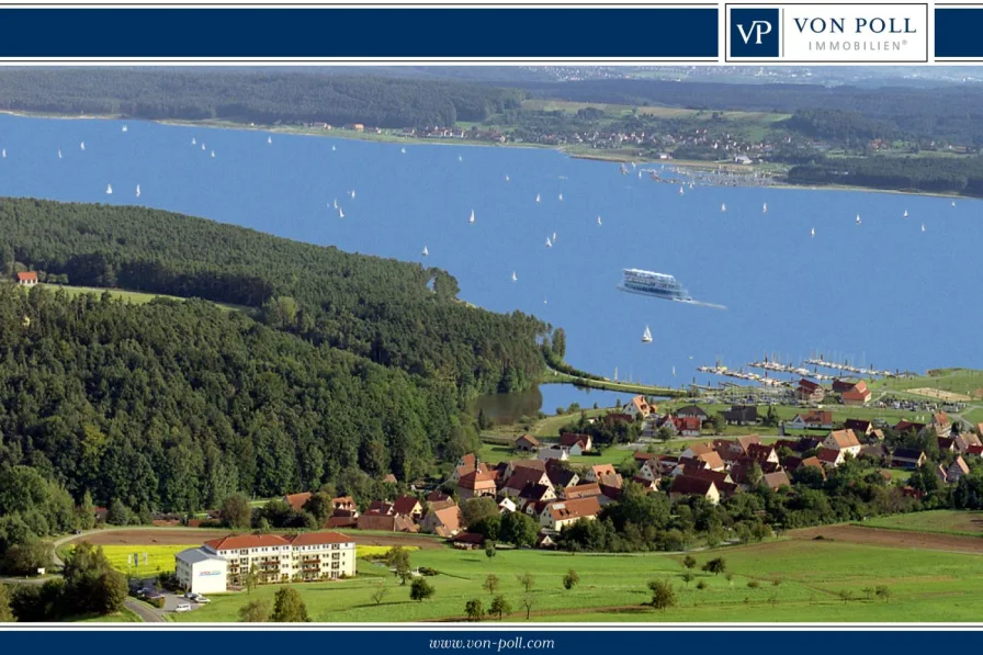 Titelbild - Wohnung kaufen in Spalt - Erstklassige Ferienwohnung mit Seepanorama: Ihr exklusives Refugium am Großen Brombachsee