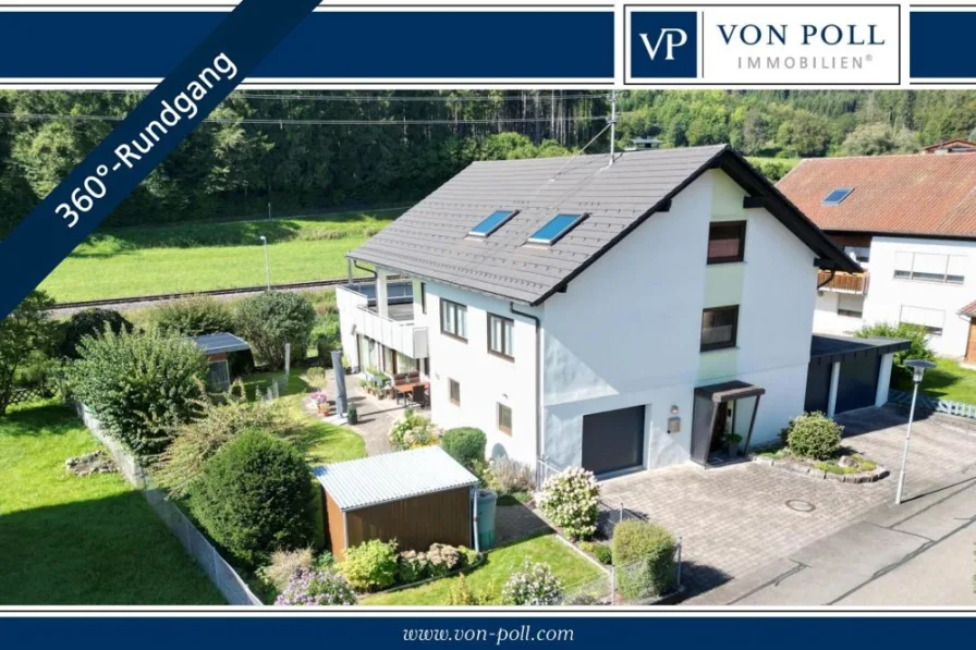 VON POLL IMMOBILIEN - Haus kaufen in Neufra - Familienfreundliches Einfamilienhaus in Ortsrandlage von 72419 Neufra