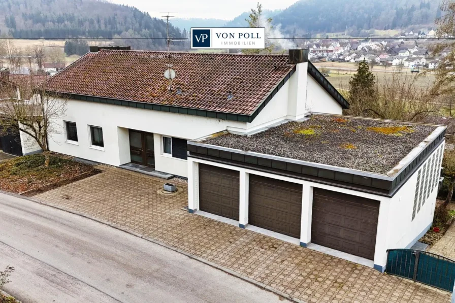 VON POLL IMMOBILIEN - Haus kaufen in Oberndorf am Neckar - Tolles Wohnhaus in sonniger Lage von Oberndorf am Neckar – Vielseitig, großzügig, außergewöhnlich!